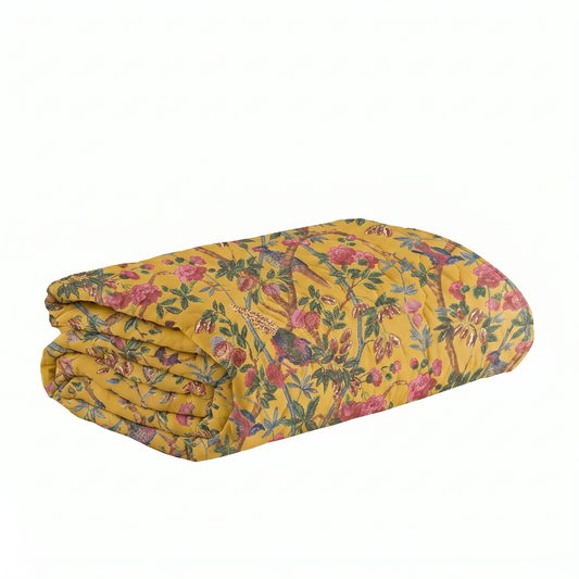 The Emperor's Pheasant Lightweight Quilt