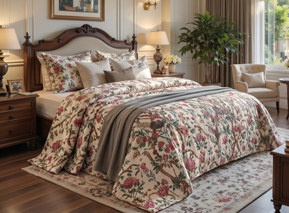 The Emperor's Pheasant Lightweight Quilt