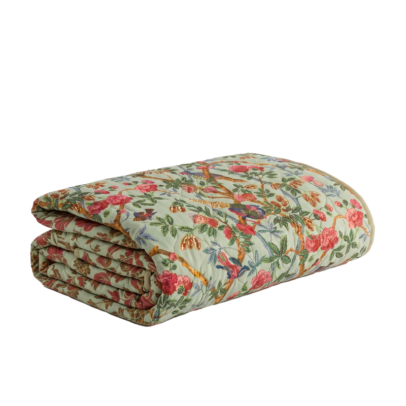 The Emperor's Pheasant Lightweight Quilt
