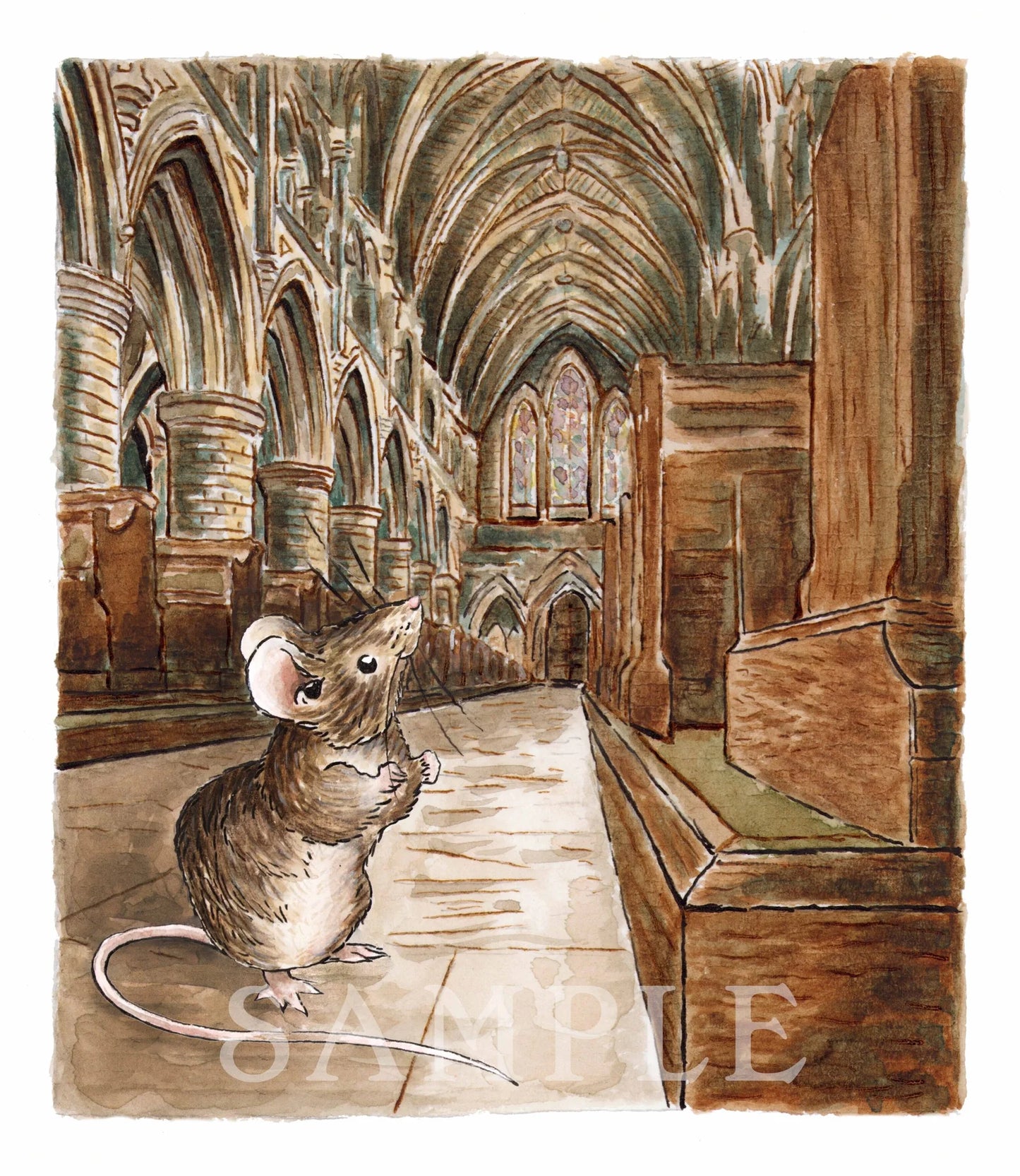 Pip at St John’s Cathedral