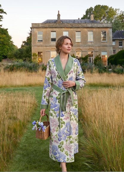 The Florence May Robe - Silk Satin Twill